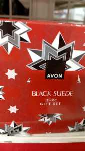 AVONWIN Black Suede  2 pc Fragrance Gift Set 30ml.