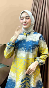 Tunik Batik Premium Full Trikot modern
