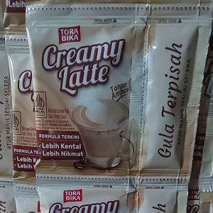 KOPI TORABIKA CREAMY LATTE 1 RENCENG ISI 10 SACHET KOPI MURAH