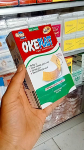 1 Box Okeplast Box Plester Luka Paling Oke Isi (100pcs)