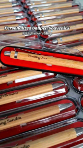 Ballpen with Name Engraved for Souvenir and Giveaways for all occasions Gift ideas Wedding Baptism Christening Debut Birthday Company Giveaways