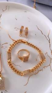 Set Perhiasan Wanita Xuping Cantik dan Simple CXB150