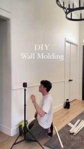 List Moulding Dekorasi Panel Bingkai Dinding Interior Wallmoulding