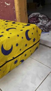 sarung busa resleting 90x200 tinggi 15cm terbaru 2024 / sarung busa resleting 90x200 tinggi 15cm