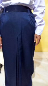 Rok Span Pramuka SMP SMA Belah Tengah Satu Pinggang Karet