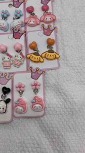 ⭐️Ready Stock ⭐️Children Ear Clips Super Cute Princess Cartoon Earrings