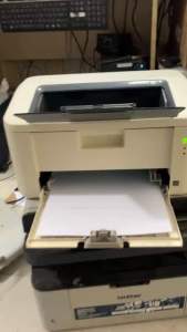 Máy In Văn Phòng 1 Mặt A4/A5 kết nối wifi in qua điện thoại - Fuji xerox 115W ( Hộp Mực Không Mực Thải - Dây Nguồn Cáp In Mới 100% Đi Theo Máy ) )