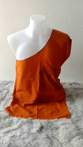 อังสะ อังสะพระ ผ้าหางกระรอก 3 กระเป๋า อังสะพระเสื้อพระ ผ้านิ่มไส่สบาย อังสะพระสงฆ์