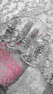 bahan tille/tulle spaeder bordir tebal squin kecil timbul bordiran terbaru