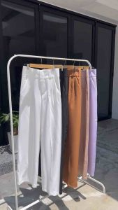 Ivy High Waist Pants [𝗥𝗘𝗔𝗗𝗬 𝗦𝗧𝗢𝗖𝗞]🔥