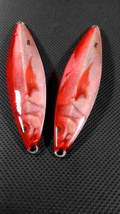 Metal Jig 3D Full Gid/Fospor Biru Size 60g & 80g & 100g & 150g & 200g Original RealisJiggingLureBali