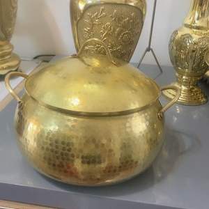 Nồi Đồng liêu đồng gò thủ công bằng đồng nguyên chất