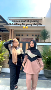 ONE SET JENNY/ REKOMENDASI SETCEL WANITA MUAT STANDAR-JUMBO BISA COD.BAYAR