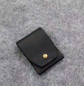 Ví Kẹp Tiền Mini Da Thật Khoá Nam Châm Ví Sen Ví Mini Phong Cách Cá Tính Kích Thước 11cm x 8cm