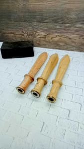 Sedotan once pipa kayu Bidara motif pedang R09