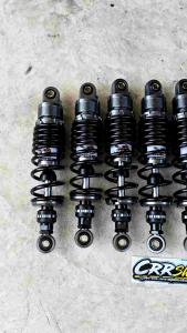 300 สปริงแกนใหญ่ โช้คหลังโชบิสีดำ ความสูง คลิป โช้คหลัง