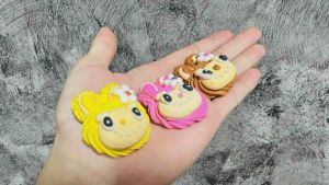 ตุ๊กตาน้ำตาลไอซิ่งหน้าลาบูบู้ใหญ่ คละสี