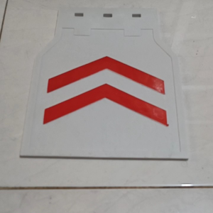 KARPET LUMPUR RODA SERSAN PUTIH LIST HIJAU BIRU MERAH KUNING UNIVERSAL HARGA 1 SET 2 LEMBAR