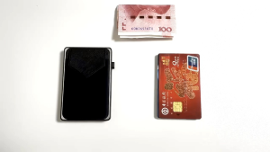 Dompet Kartu Slim Slider Aluminium Anti RFID - G883 - Black