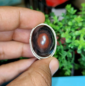 akik puser bumi badar besi lengket magnet 002