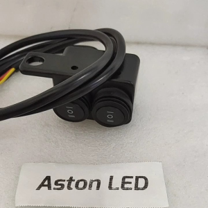 Mengenal Saklar Motor Lampu ON OFF 2 Tombol Double Bracket Spion