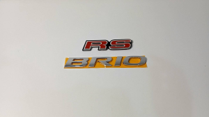Emblem Logo Tulisan Honda Brio RS Original Best Seller