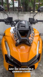 ADV 150 WINDSHIELD GARNISH COVER - CLEAN ACRYLIC DESIGN