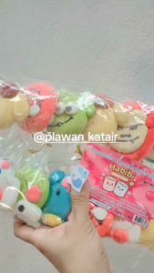 💢12ไม้💢 มาร์ชเมลโล่🍡 ปั้นรูปการ์ตูน เสียบไม้ ลายการ์ตูนเยอะมาก คละลายในแพ็ค