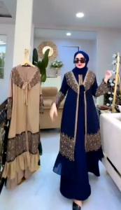 Abaya Turkey Terbaru 2024: Ukuran M L XL XXL