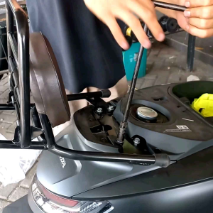 Sandaran Honda Stylo Boncengan Motor
