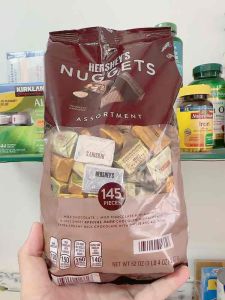 Chocolate Hershey’s Nuggets 145 Viên Mix 4 Vị 147 kg Của Mỹ - Date 06/2027