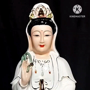 [ Cao 30 cm  Nhiều Màu ] TƯỢNG  QUAN ÂM BỒ TÁT  -  CHẤT LIỆU MEN SỨ