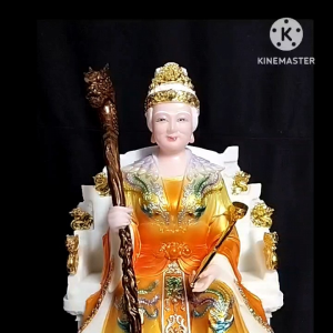 [ Cao 30 cm ] Tượng Bà Cố Hỷ  Cố Hỷ Phu Nhân Hàng Nhập Khẩu Chất Liệu Bột Đá Cao Cấp