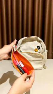 Ready backpack ransel sekolah tas ransel wanita bag punggung corduroy tas ransel wanita import korea tas sekolah y2k aesthetic bag handbag shoulder tas ransel sekolah cewek EXCITEDS