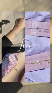 สร้อยข้อมือ กำไล กำไลข้อมือ ดาว Starry Grace Bracelet สร้อยข้อมือผู้หญิง