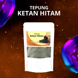 tepung ketan hitam/ketan hitam/beras ketan hitam/black rice flour.