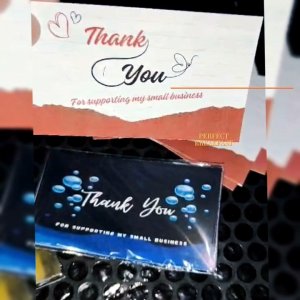 THANK YOU FOR YOUR ORDER CARD 50PCS