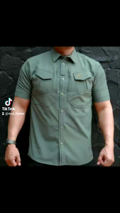 Baju Paspampres Terbaru Saku Miring Bahan Katun Street