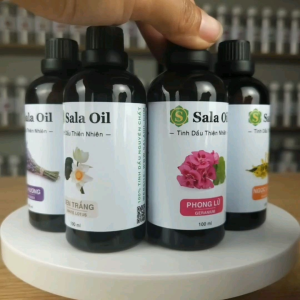 Top 10 loại mùi hoa Tinh dầu xông thơm phòng 100ml Sala Oil