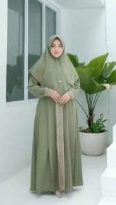 GAMIS SYARI TERBARU UKURAN M L XL XXL GAMIS SET KHIMAR BUSUI MIX RENDA GAMIS POlOS ELEGAN GAMIS JUMBO MURAH TERLARIS FASHION MUSLiM
