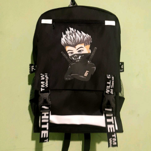 Tas Anak Sekolah HATAKE KAKASHI88 Kekinian Sablon DTF PremiumSmp Sd Tk Paud