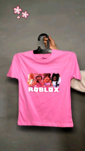 Kaos Roblok Anak Perempuan Sablon Dtf Premium Cotton Combed 30s