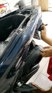 Stiker Laminasi Motor Clear Skotlet Motor Transparan Bening