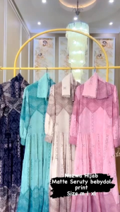 Nazwa abaya set hijab mewah