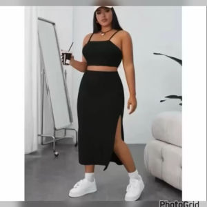 Terno Plus Size Coordinates Plus Size Top and Skirt (Mariz)