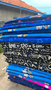 Promo kasur Busa super awet Tbl 5cm muat dua Orang Uk P180×L120×T5cm anti kempes