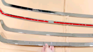 List Grill Bumper Radiator Bawah Fortuner 2016 2018 Cover Chrome