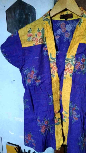 top atasan blouse batik preloved
