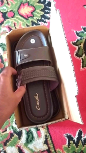 sandal pria kulit keren & kekinian