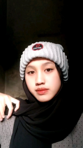 RADEN Topi Kupluk Rajut Pria & Wanita Dewasa dengan Logo BROMO